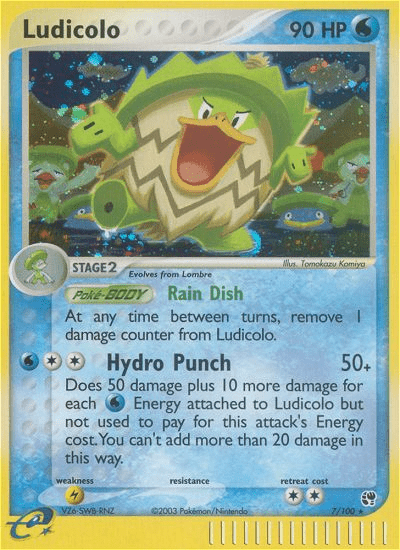 Ludicolo (7/100) [EX: Sandstorm] Pokemon Single Pokémon  | Multizone: Comics And Games