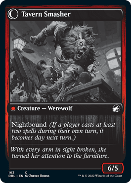 Tavern Ruffian // Tavern Smasher [Innistrad: Double Feature] MTG Single Magic: The Gathering  | Multizone: Comics And Games