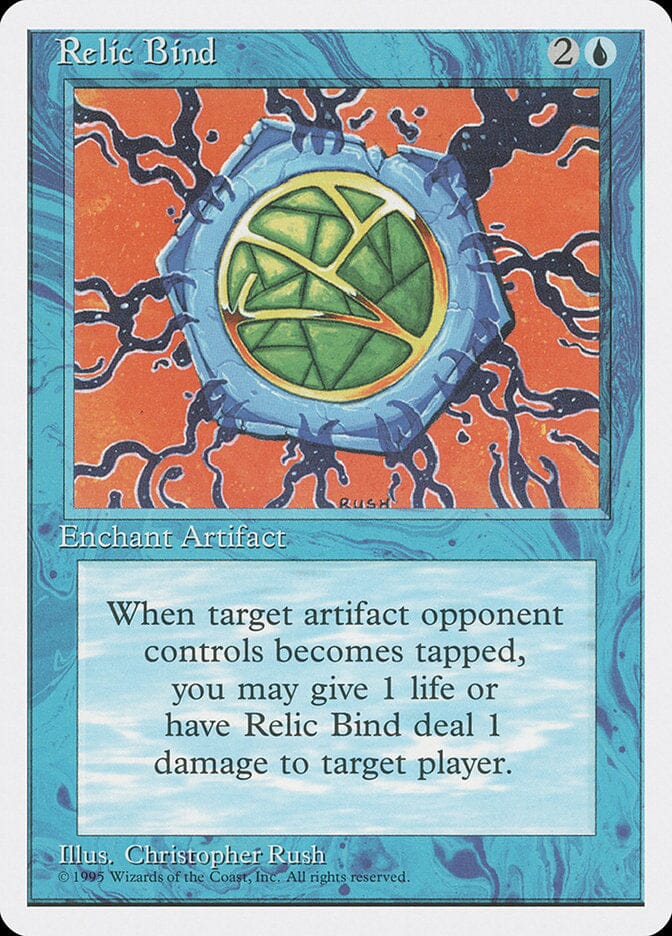 Relic Bind [Fourth Edition] MTG Single Magic: The Gathering  | Multizone: Comics And Games