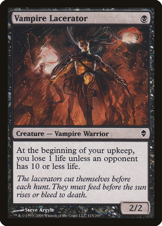 Vampire Lacerator [Zendikar] MTG Single Magic: The Gathering  | Multizone: Comics And Games