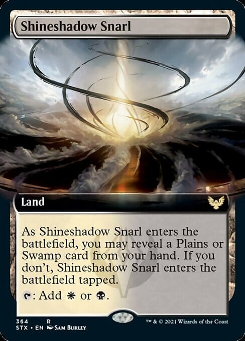 Shineshadow Snarl (Extended) [Strixhaven: School of Mages] MTG Single Magic: The Gathering  | Multizone: Comics And Games
