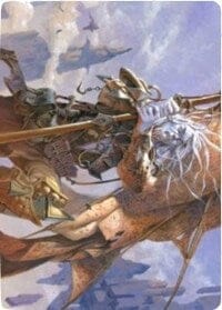 Sea Gate Banneret Art Card [Zendikar Rising Art Series] MTG Single Magic: The Gathering  | Multizone: Comics And Games
