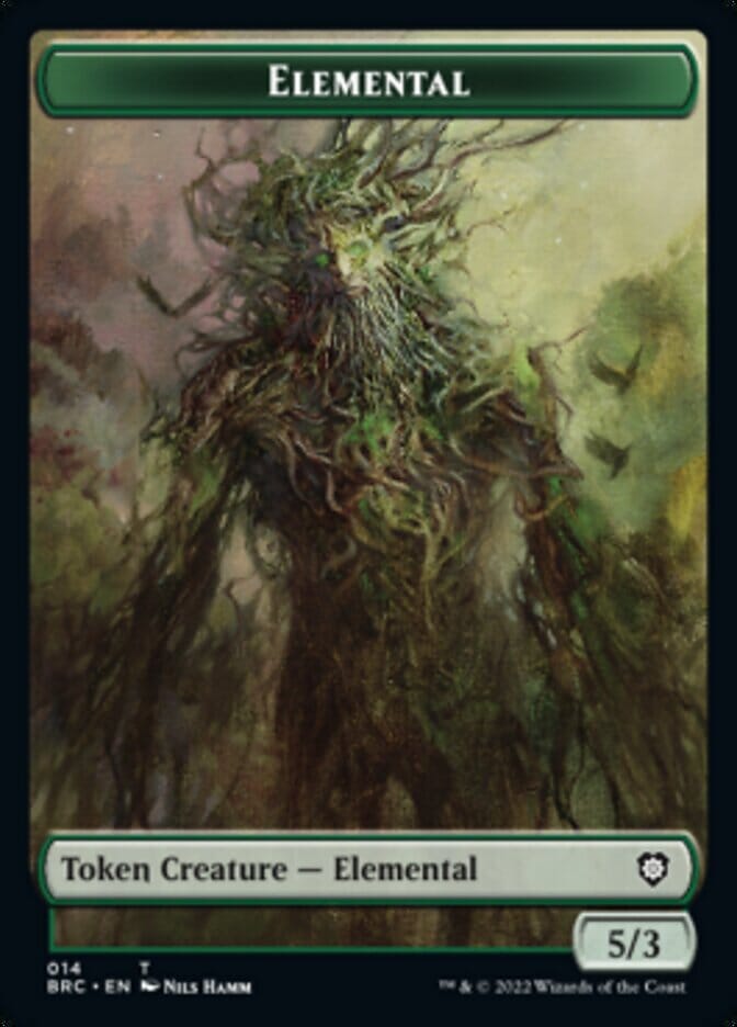 Powerstone // Elemental Double-Sided Token [The Brothers' War Tokens] MTG Single Magic: The Gathering  | Multizone: Comics And Games