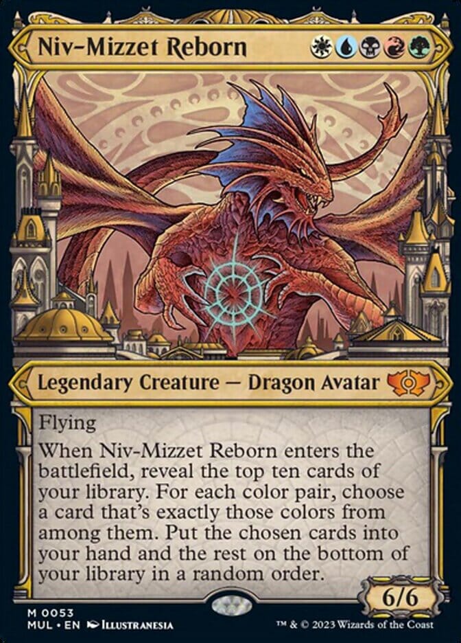 Niv-Mizzet Reborn [Multiverse Legends] MTG Single Magic: The Gathering  | Multizone: Comics And Games