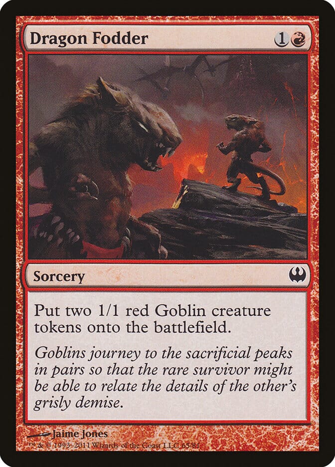 Dragon Fodder [Duel Decks: Knights vs. Dragons] MTG Single Magic: The Gathering  | Multizone: Comics And Games