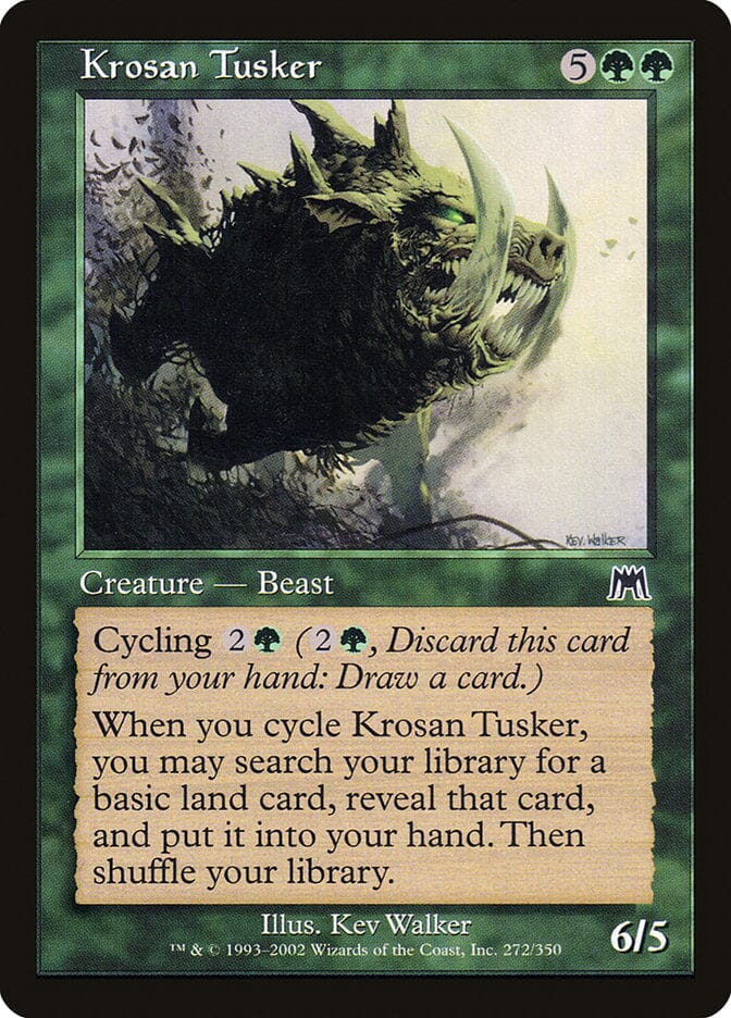 Krosan Tusker [Onslaught] MTG Single Magic: The Gathering  | Multizone: Comics And Games