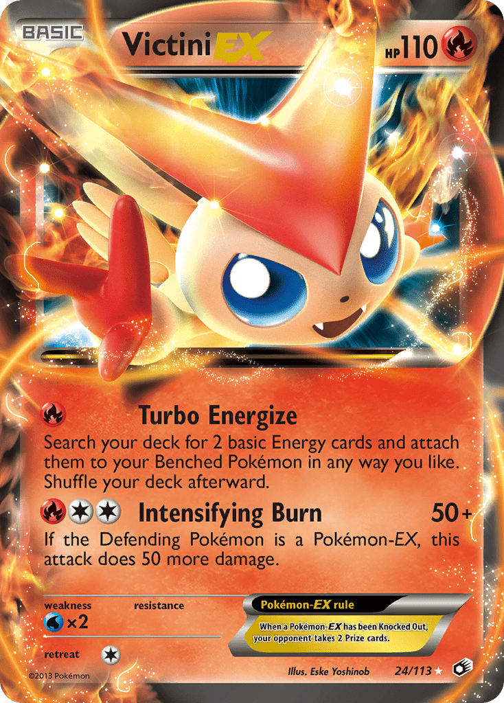 Victini EX (24/113) [Black & White: Legendary Treasures] Pokemon Single Pokémon  | Multizone: Comics And Games