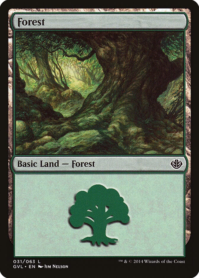 Forest (31) (Garruk vs. Liliana) [Duel Decks Anthology] MTG Single Magic: The Gathering  | Multizone: Comics And Games