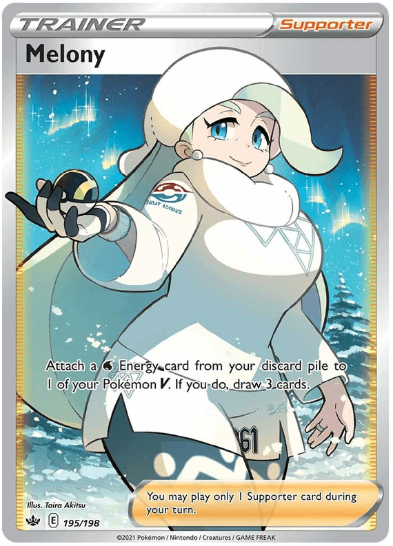 Melony (195/198) [Sword & Shield: Chilling Reign] Pokemon Single Pokémon  | Multizone: Comics And Games