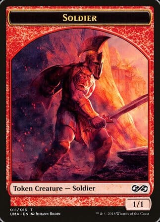 Soldier Token [Ultimate Masters Tokens] MTG Single Magic: The Gathering  | Multizone: Comics And Games