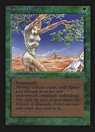Shanodin Dryads (CE) [Collectors’ Edition] MTG Single Magic: The Gathering  | Multizone: Comics And Games
