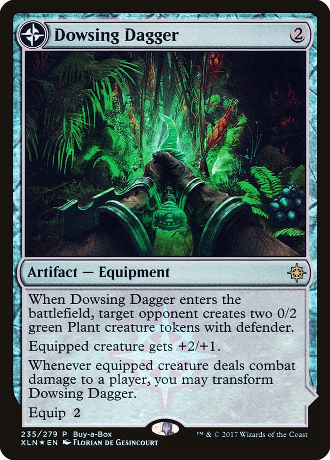 Dowsing Dagger // Lost Vale (Buy-A-Box) [Ixalan Treasure Chest] MTG Single Magic: The Gathering  | Multizone: Comics And Games
