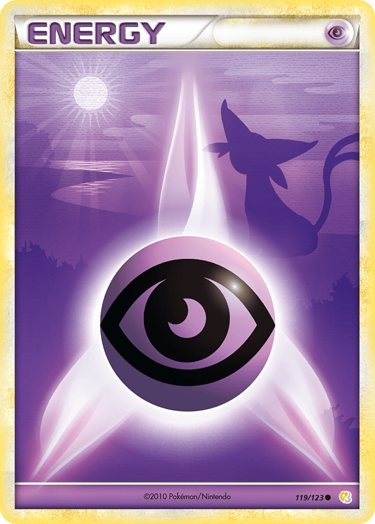 Psychic Energy (119/123) [HeartGold & SoulSilver: Base Set] Pokemon Single Pokémon  | Multizone: Comics And Games