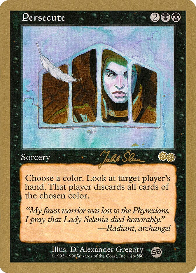 Persecute (Jakub Slemr) (SB) [World Championship Decks 1999] MTG Single Magic: The Gathering  | Multizone: Comics And Games
