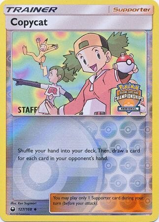 Copycat (127/168) (Regional Championship Promo Staff) [Sun & Moon: Celestial Storm] Pokemon Single Pokémon  | Multizone: Comics And Games