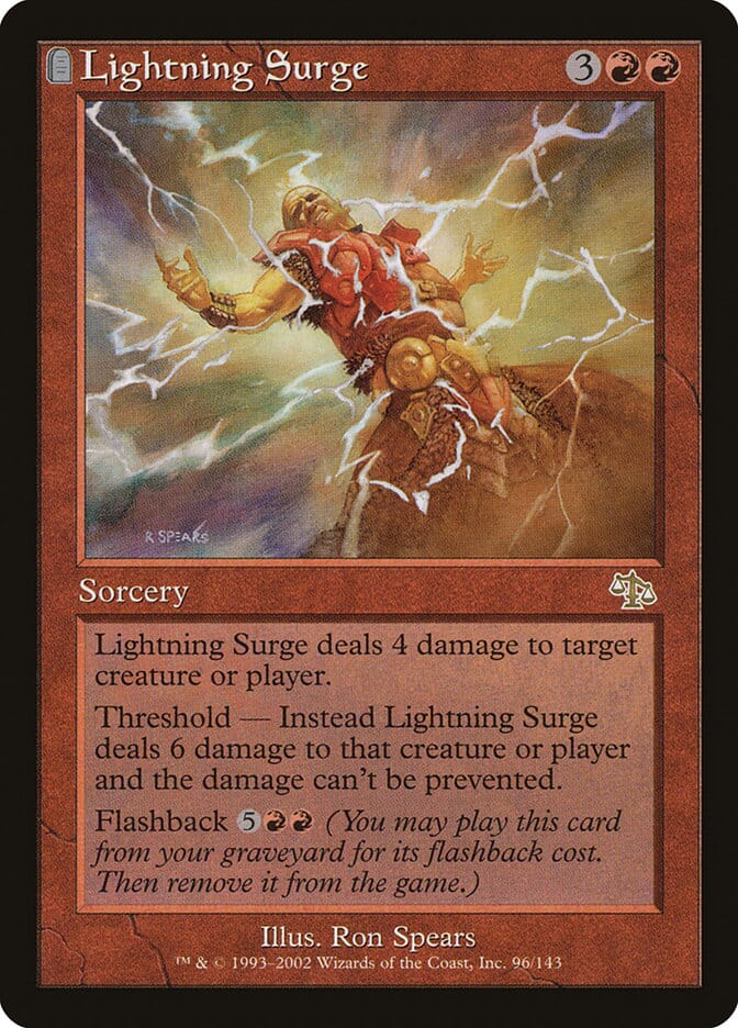 Lightning Surge [Judgment] MTG Single Magic: The Gathering  | Multizone: Comics And Games