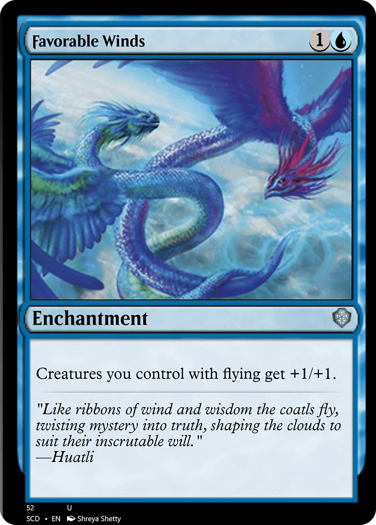 Favorable Winds [Starter Commander Decks] MTG Single Magic: The Gathering  | Multizone: Comics And Games