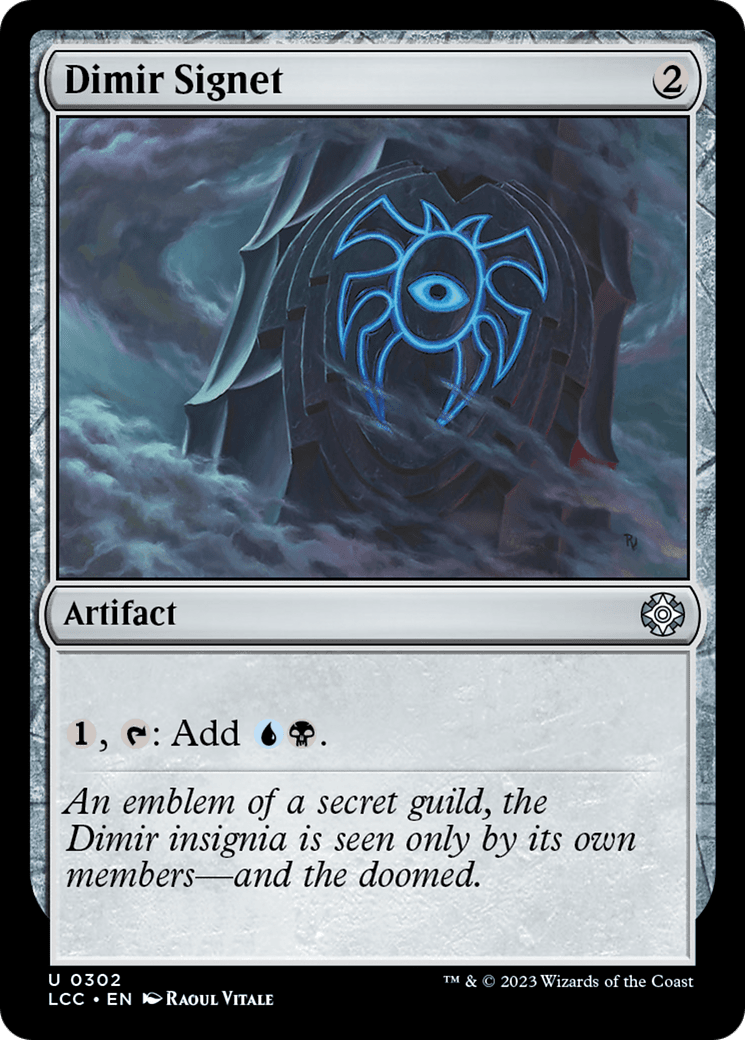 Dimir Signet [The Lost Caverns of Ixalan Commander] MTG Single Magic: The Gathering  | Multizone: Comics And Games