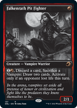 Falkenrath Pit Fighter [Innistrad: Double Feature] MTG Single Magic: The Gathering  | Multizone: Comics And Games