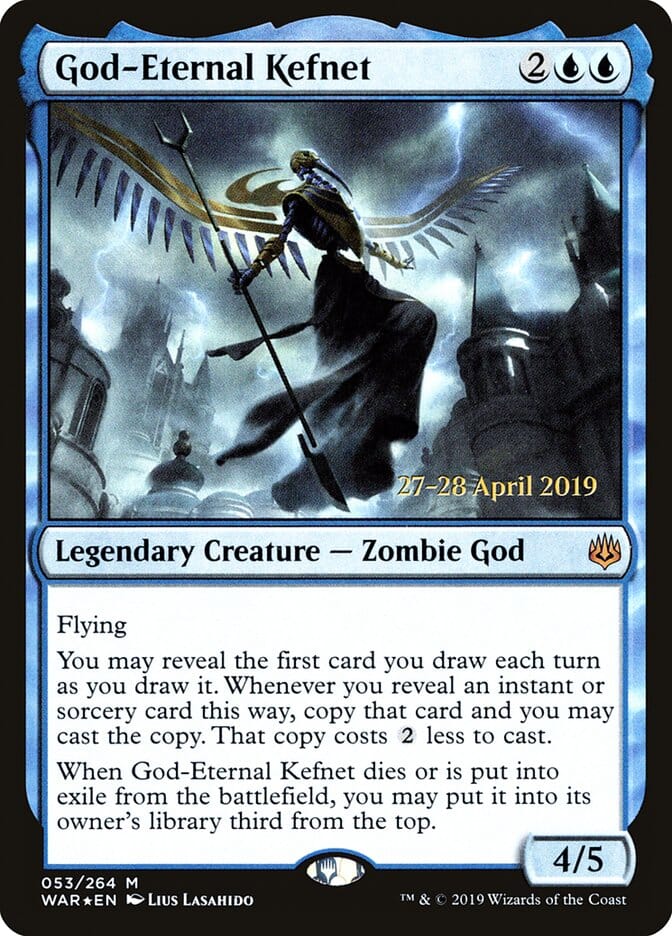 God-Eternal Kefnet [War of the Spark Prerelease Promos] MTG Single Magic: The Gathering  | Multizone: Comics And Games