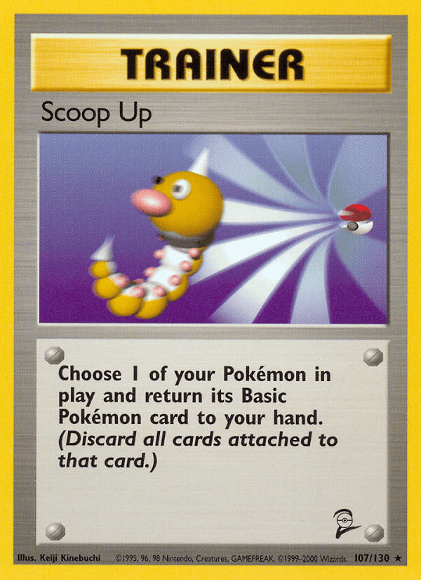 Scoop Up (107/130) [Base Set 2] Pokemon Single Pokémon  | Multizone: Comics And Games