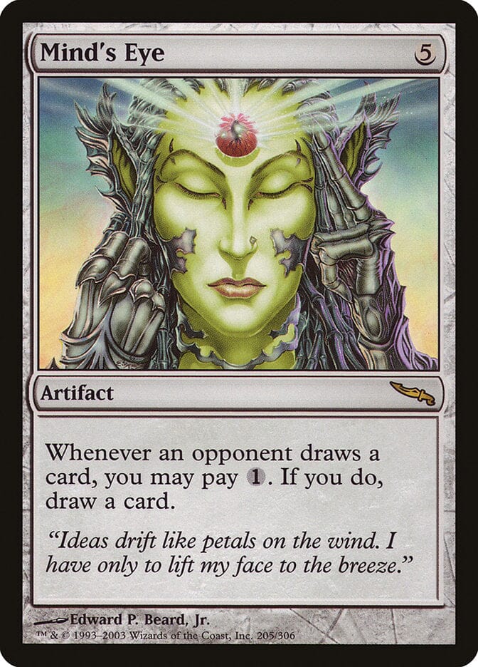 Mind's Eye [Mirrodin] MTG Single Magic: The Gathering  | Multizone: Comics And Games