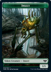 Insect // Boar Double-sided Token [Innistrad: Crimson Vow Tokens] MTG Single Magic: The Gathering  | Multizone: Comics And Games