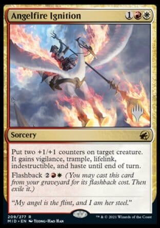Angelfire Ignition (Promo Pack) [Innistrad: Midnight Hunt Promos] MTG Single Magic: The Gathering  | Multizone: Comics And Games