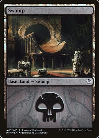 Swamp - Golgari (A05) [GRN Ravnica Weekend] MTG Single Magic: The Gathering  | Multizone: Comics And Games