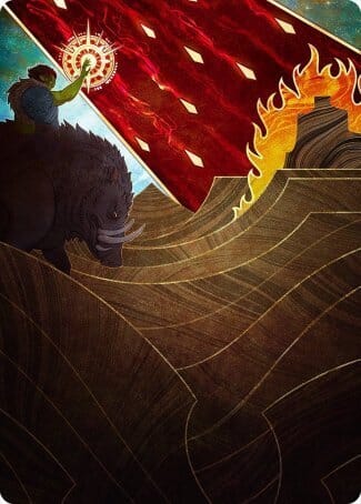 Stone Rain Art Card [Strixhaven: School of Mages Art Series] MTG Single Magic: The Gathering  | Multizone: Comics And Games