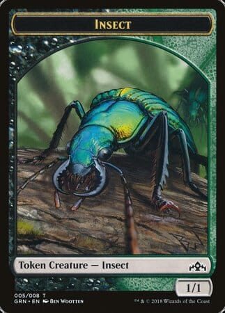 Insect Token [Guilds of Ravnica Tokens] MTG Single Magic: The Gathering  | Multizone: Comics And Games