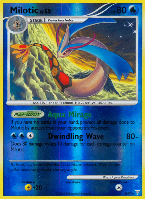 Milotic (SH7) [Platinum: Supreme Victors] Pokemon Single Pokémon  | Multizone: Comics And Games