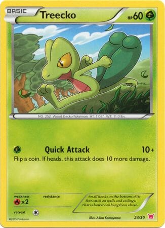 Treecko (24/30) [XY: Trainer Kit 2 - Latias] Pokemon Single Pokémon  | Multizone: Comics And Games