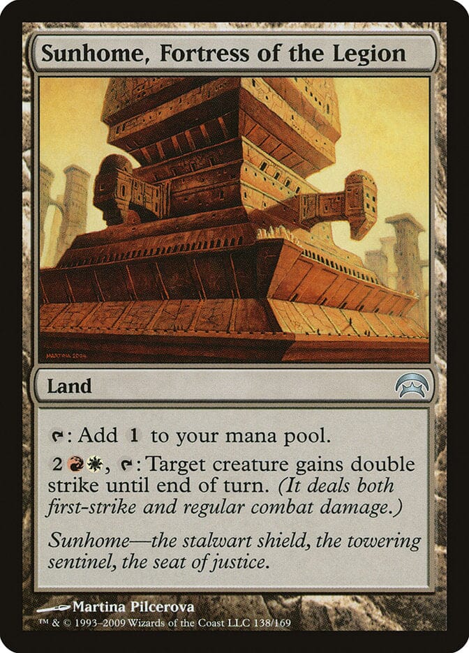 Sunhome, Fortress of the Legion [Planechase] MTG Single Magic: The Gathering  | Multizone: Comics And Games