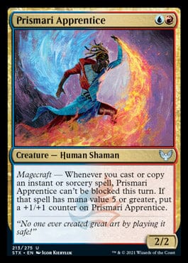 Prismari Apprentice [Strixhaven: School of Mages] MTG Single Magic: The Gathering  | Multizone: Comics And Games