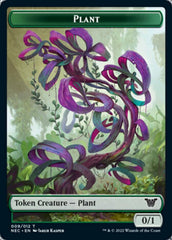 Plant // Treasure Double-sided Token [Kamigawa: Neon Dynasty Commander Tokens] MTG Single Magic: The Gathering  | Multizone: Comics And Games