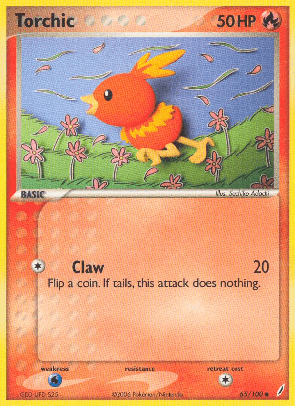 Torchic (65/100) [EX: Crystal Guardians] Pokemon Single Pokémon  | Multizone: Comics And Games