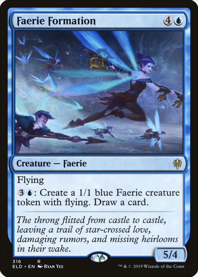 Faerie Formation [Throne of Eldraine] MTG Single Magic: The Gathering  | Multizone: Comics And Games
