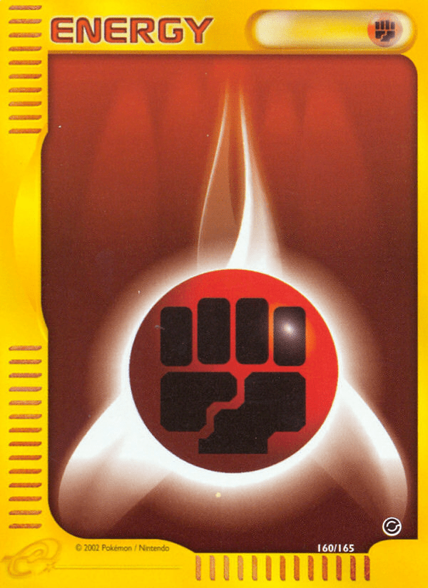 Fighting Energy (160/165) [Expedition: Base Set] Pokemon Single Pokémon  | Multizone: Comics And Games