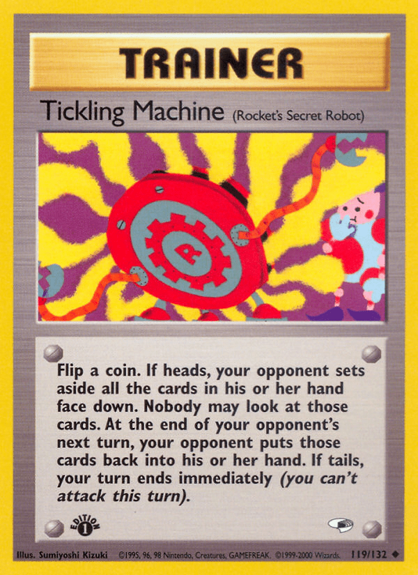 Tickling Machine (119/132) [Gym Heroes 1st Edition] Pokemon Single Pokémon  | Multizone: Comics And Games