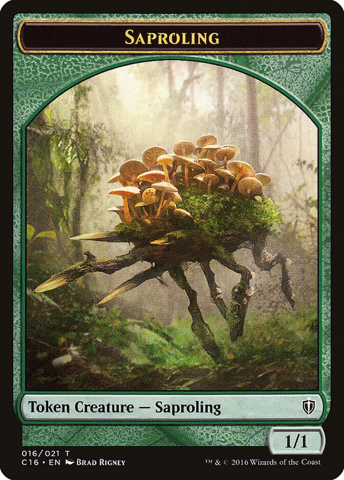 Saproling (016/021) [Commander 2016 Tokens] MTG Single Magic: The Gathering  | Multizone: Comics And Games