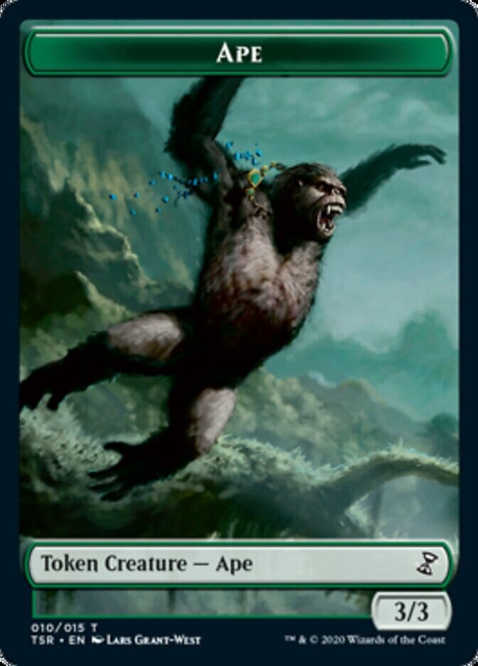 Ape Token [Time Spiral Remastered Tokens] MTG Single Magic: The Gathering  | Multizone: Comics And Games