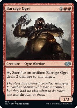 Barrage Ogre [Jumpstart 2022] MTG Single Magic: The Gathering  | Multizone: Comics And Games