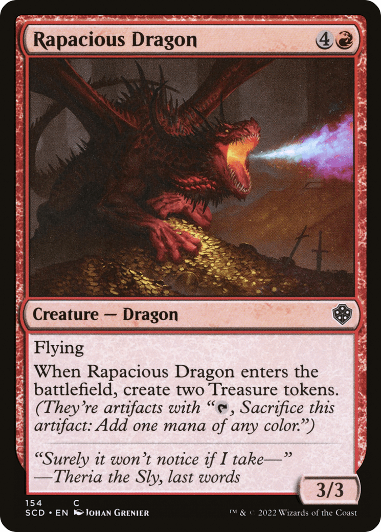 Rapacious Dragon [Starter Commander Decks] MTG Single Magic: The Gathering  | Multizone: Comics And Games
