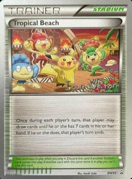 Tropical Beach (BW50) (American Gothic - Ian Whiton) [World Championships 2013] Pokemon Single Pokémon  | Multizone: Comics And Games