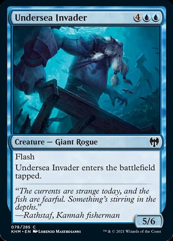 Undersea Invader [Kaldheim] MTG Single Magic: The Gathering  | Multizone: Comics And Games