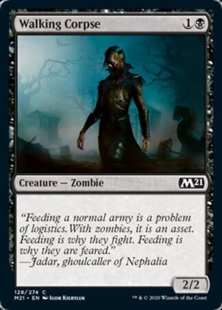 Walking Corpse [Core Set 2021] MTG Single Magic: The Gathering  | Multizone: Comics And Games