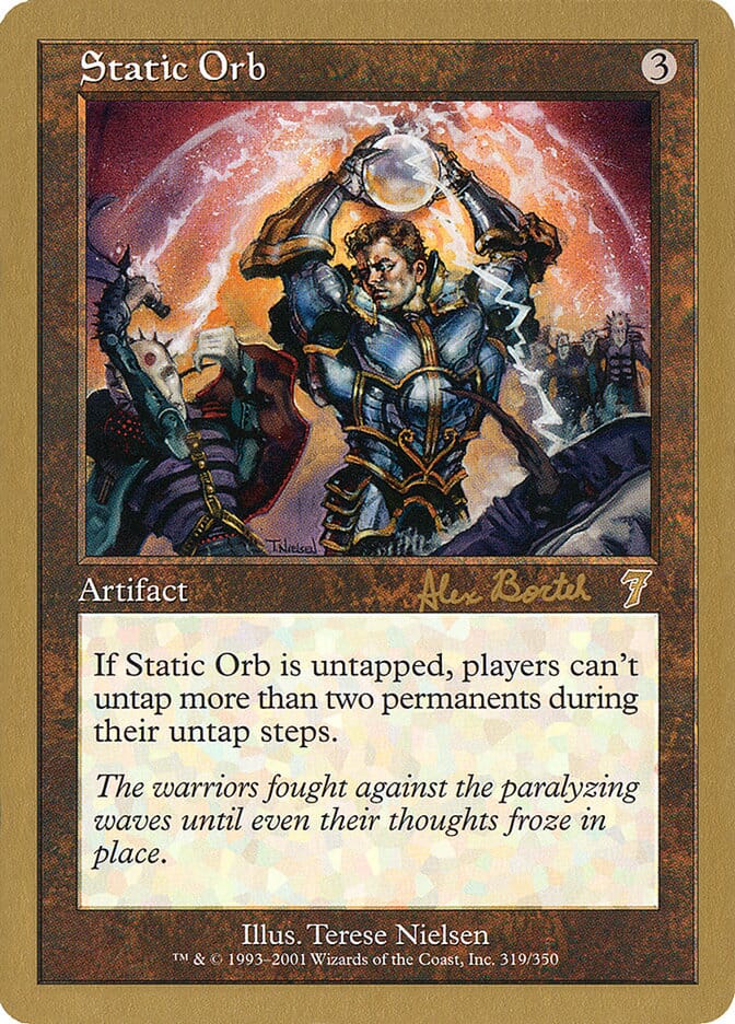 Static Orb (Alex Borteh) [World Championship Decks 2001] MTG Single Magic: The Gathering  | Multizone: Comics And Games