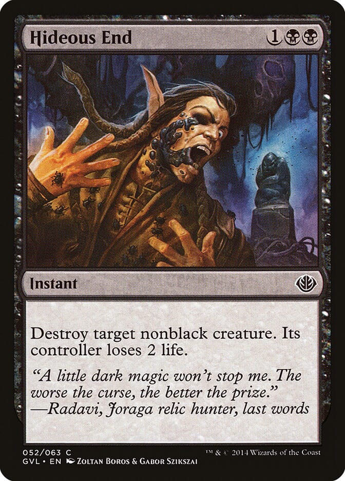 Hideous End (Garruk vs. Liliana) [Duel Decks Anthology] MTG Single Magic: The Gathering  | Multizone: Comics And Games