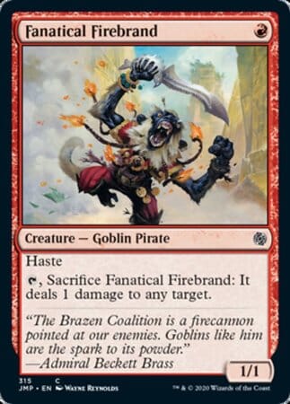 Fanatical Firebrand [Jumpstart] MTG Single Magic: The Gathering  | Multizone: Comics And Games